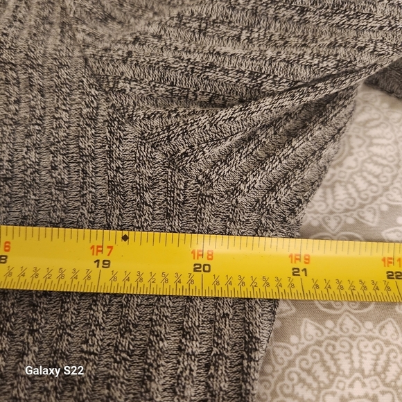 LulaRoe Debbie Sheath Gray Long Sleeve Knit Dress NWT 2XL - Picture 6 of 10